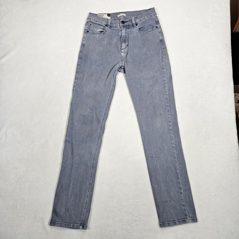 Marine Layer 5-Pocket Twill Pant Mens 28x32 Athletic Fit Stretch Tapered Leg